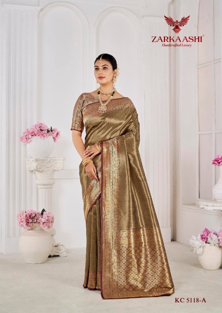 Zarkaashi Kanchi Pattu Vol 02 Designer Saree