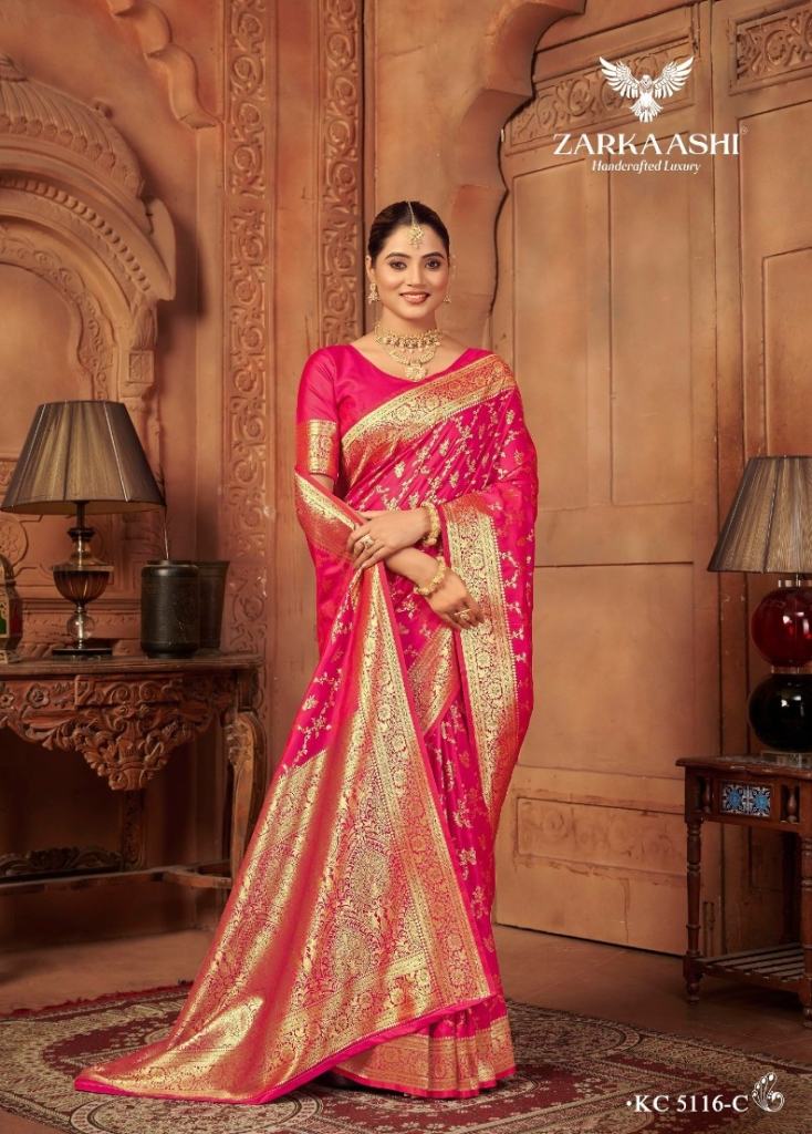 Zarkaashi Vishruti Vol 2 Traditional Wear Saree