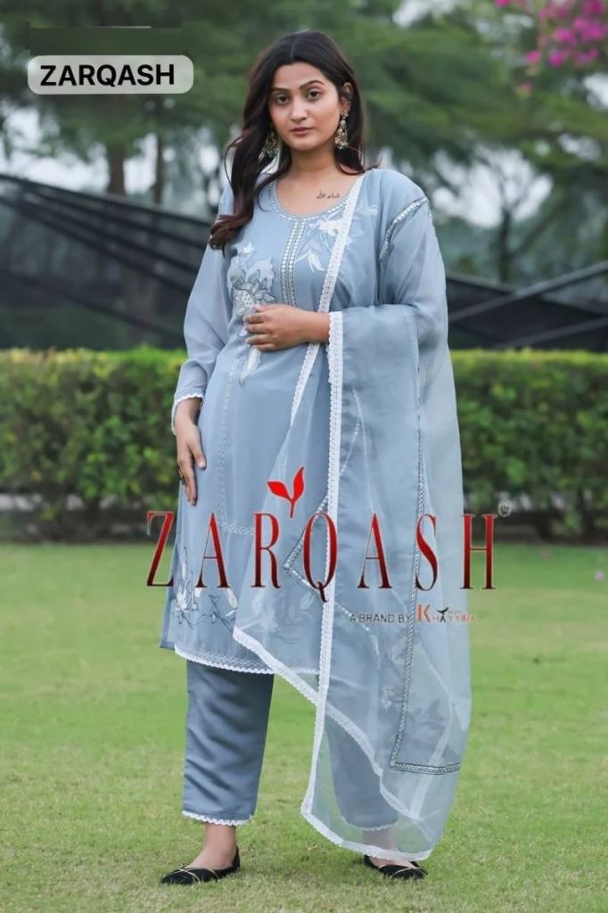 Zarqash Z 137 Pakistani Ready Made Salwar Suits