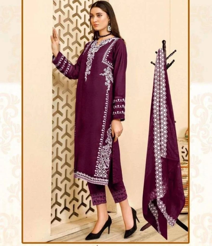 Zarqash Z 153 A To C Pakistani Ready Made Salwar Suits