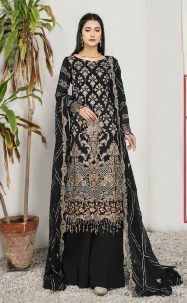 Zarqash Z 3008 Designer Heavy Pakistani Suit Collection