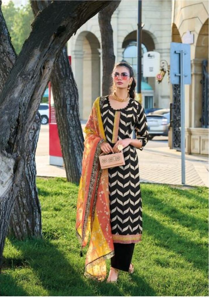 Zaveri Akshara Fancy Masleen Pakistani Suits