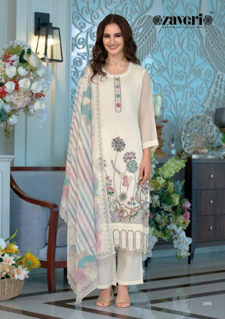 Zaveri Larisa Emboidered Ready Made Suits