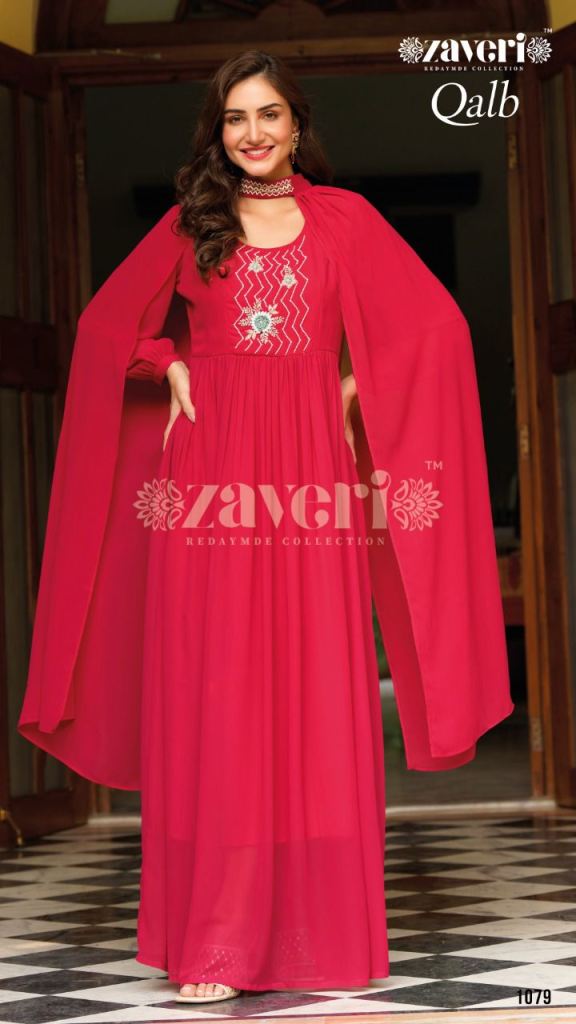 Zaveri Qalb Stylist Designer Party Wear Collection