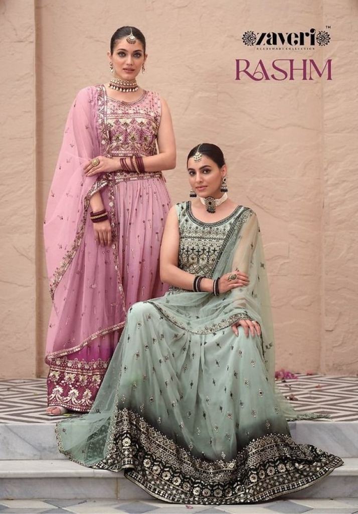 Zaveri Rasham Designer lehnga Choli Collection