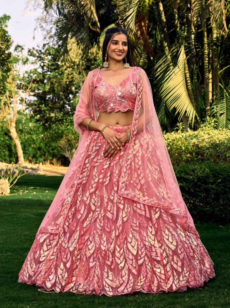 Zeel Meera Designer Net Lehenga Choli 