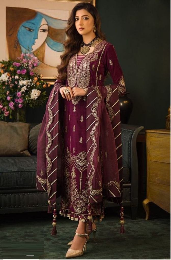 Zeen Designs Aaliya Zd 114 Pakistani Salwar Kameez