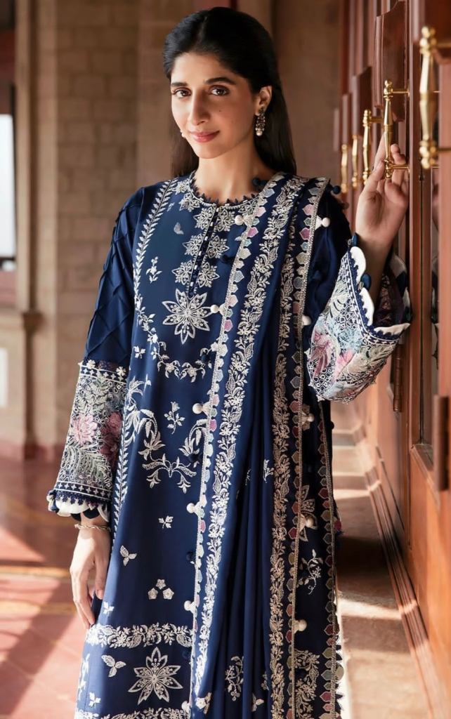 Ziaaz Designs 357 Semi Stitched Georgette Suit Collection