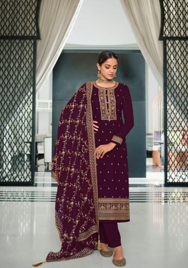 Zisa Khwaish  vol 2 Festive Wear Georgette Designer Salwar Suits Buy Georgette Salwar Suit online in India