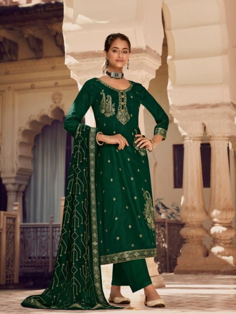 Zisa Mehak Dola Jacquard Designer Salwar Kameez Collection