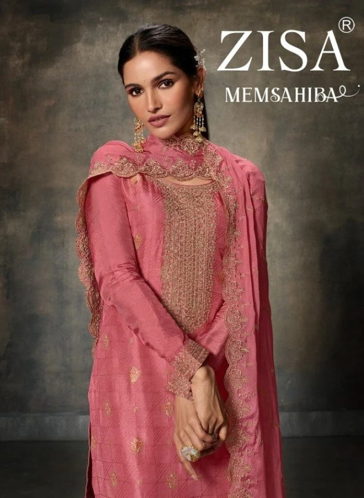 Zisa Memsahiba Viscose Weaving Designer Salwar Suits