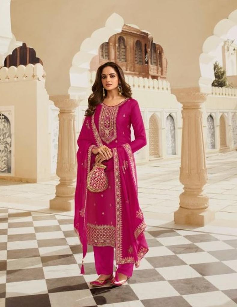 Zisa Sanam Fancy Fabric Embroidery Festive Wear Salwar Suits Collection