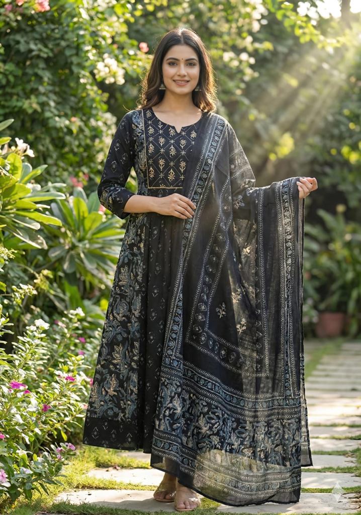 Ziyaa Vol 77 Casual Wear Top Bottom And Dupatta
