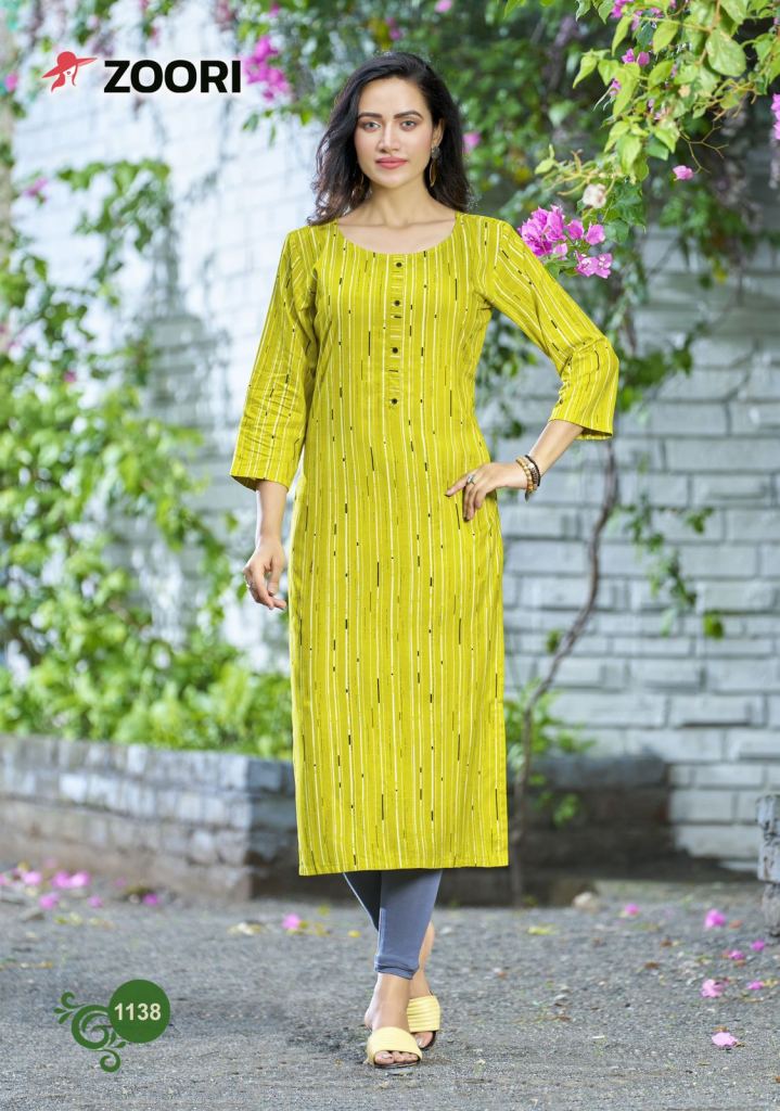 Zoori Akshara Vol 23 Rayon Casual Wear Kurti Collection