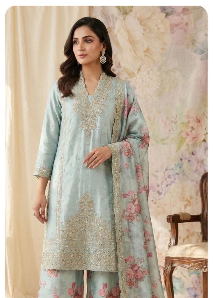 Zorista 10084 A To D Embroidered Salwar Kameez
