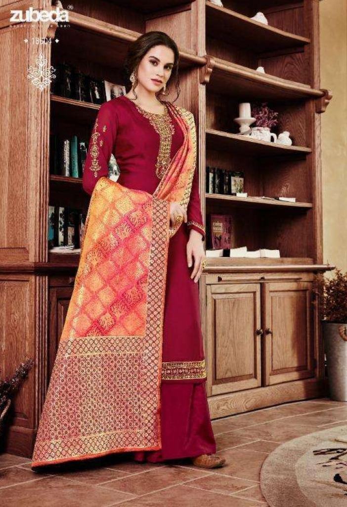 Zubeda  presents Niara designer  Salwar Suits