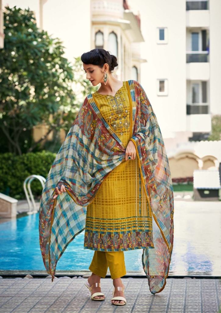 Zulfat Adaa Cotton Designer Dress Material Collection