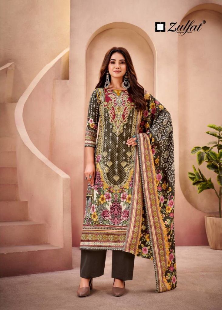 Zulfat Afsana Woollen Dress Material