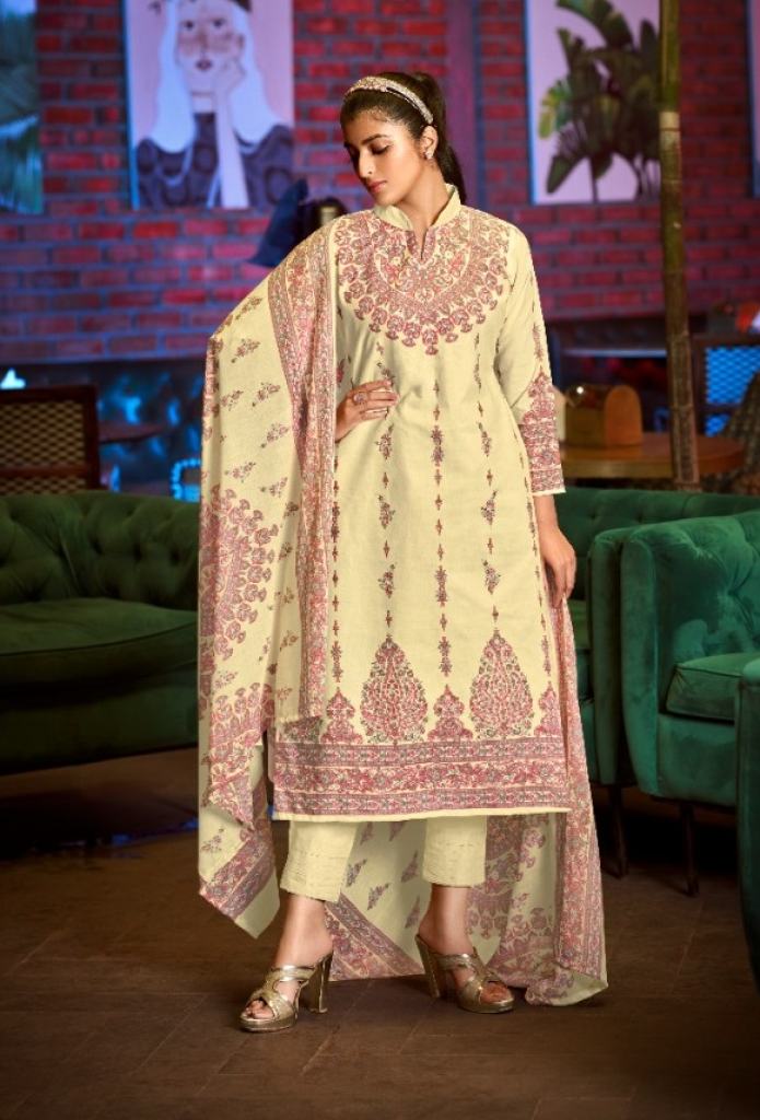 Zulfat Aline Catalog Casual Wear Pure Cotton Women Dress Materials