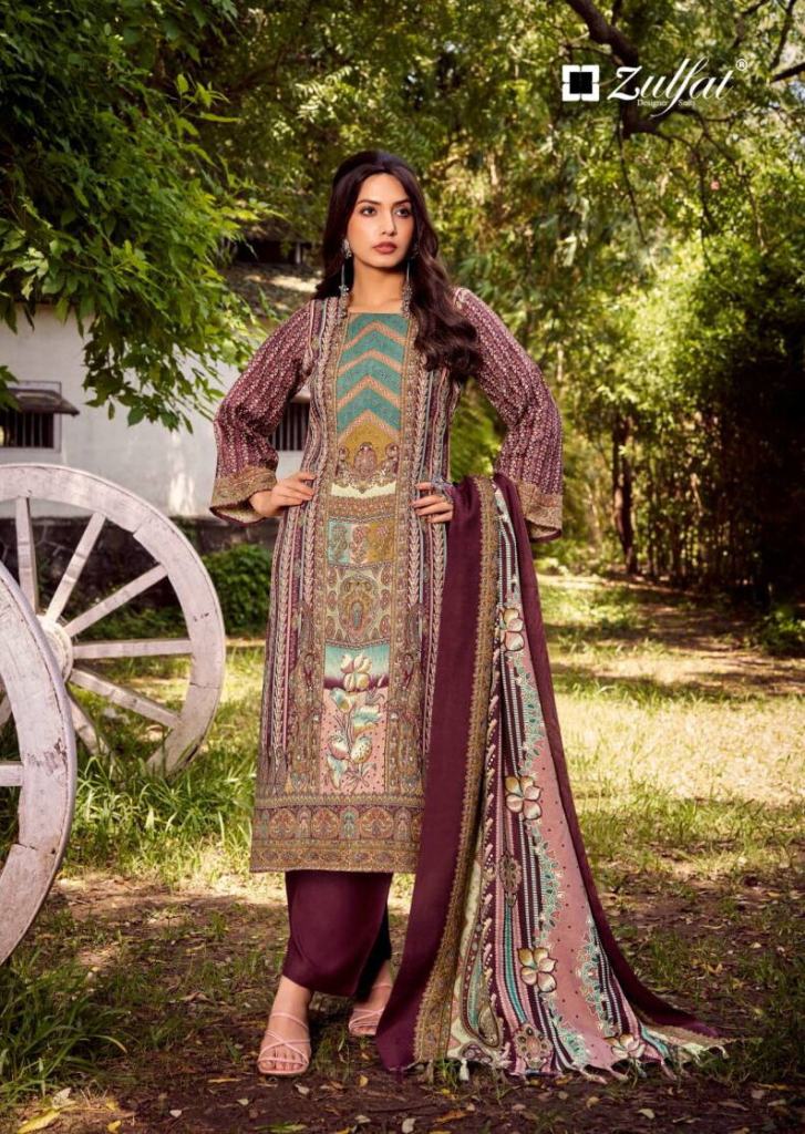 Zulfat Farmaish Woollen Dress Material