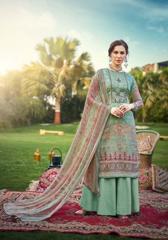 Zulfat Presents Hasrat Summer Dress  Pure Cotton Dress Material