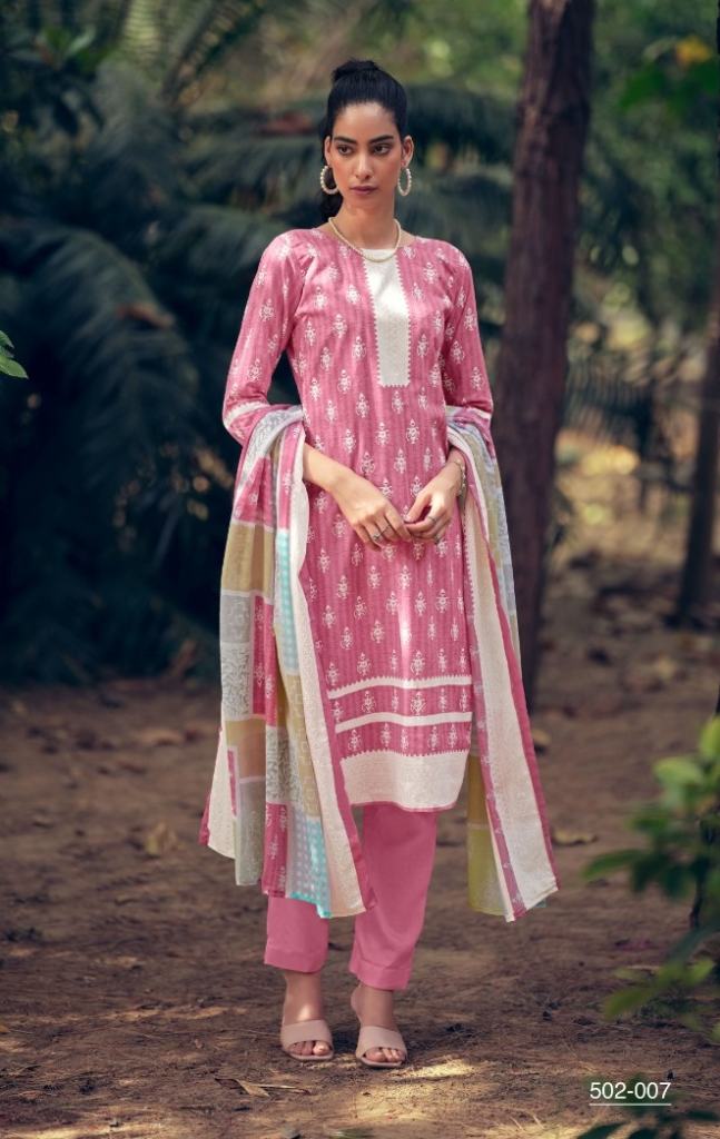 Zulfat Mashq Designer Cotton Printed Dress Material Collection