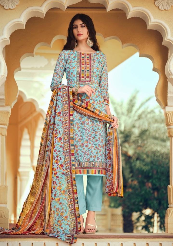 Zulfat Meera Exclusive Cotton Printed Dress Material Collection