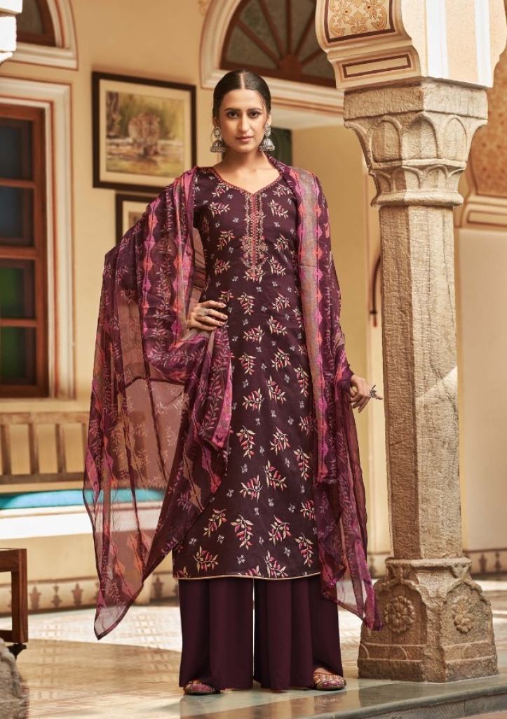 Zulfat Natasha Pure Jam Cotton Dress Materials Catalog