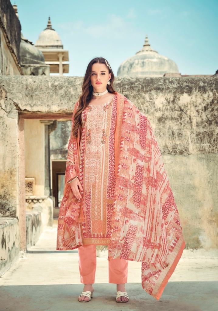 Zulfat Rozeen Dress Material 