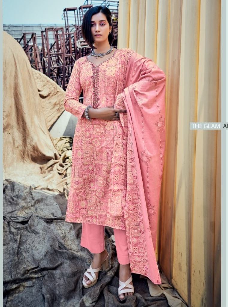 Zulfat Summer Carnival Stylish Cotton Dress Material Collection