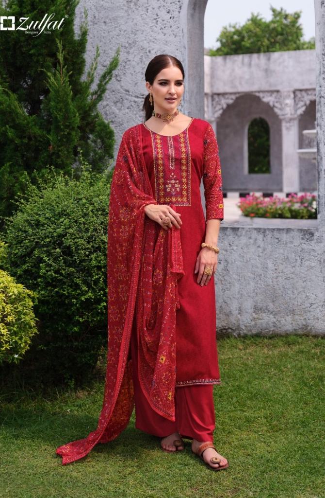 Zulfat Taisha Viscose  Designer Dress Material Collection