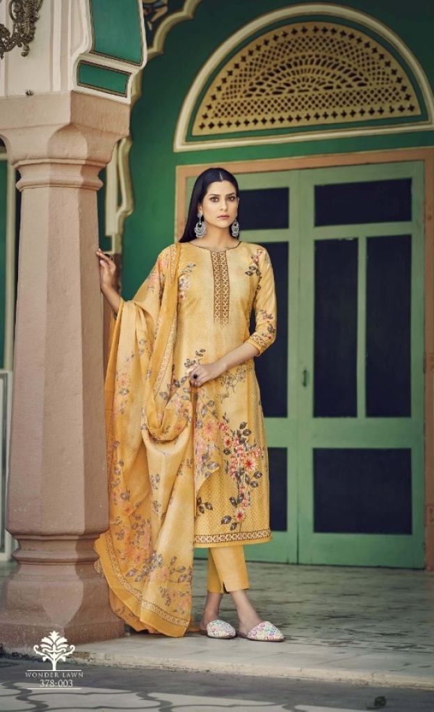 Zulfat Wonder Lawn Fancy Cotton Unstitched Dress Materials Catalog