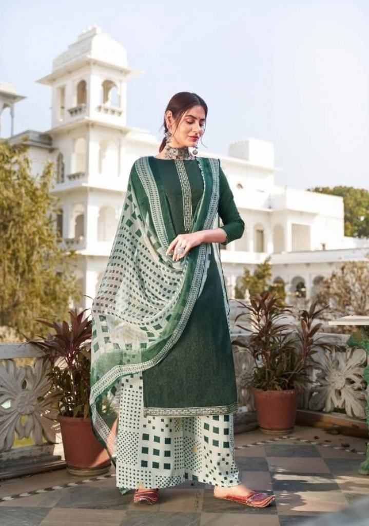 Zulfat presents Patiala Magic  Designer Dress Material 