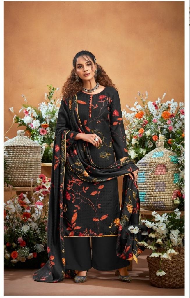 Zulfat presents Winter Beauty Designer Dress Material