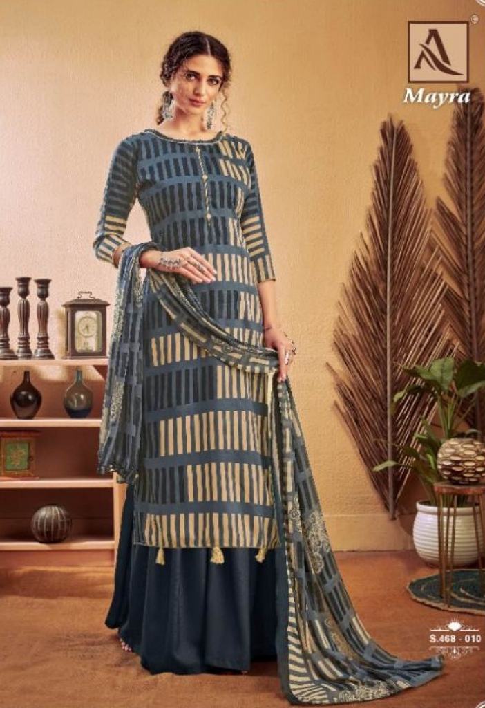 Alok Present Mayra Dress Material collection