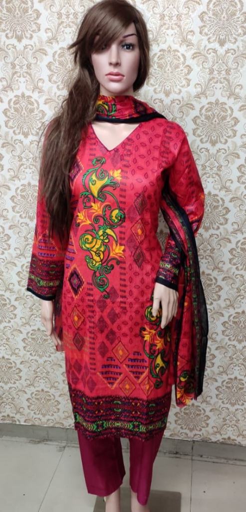 Amna  Pure Cotton Ready Made Suits Collection