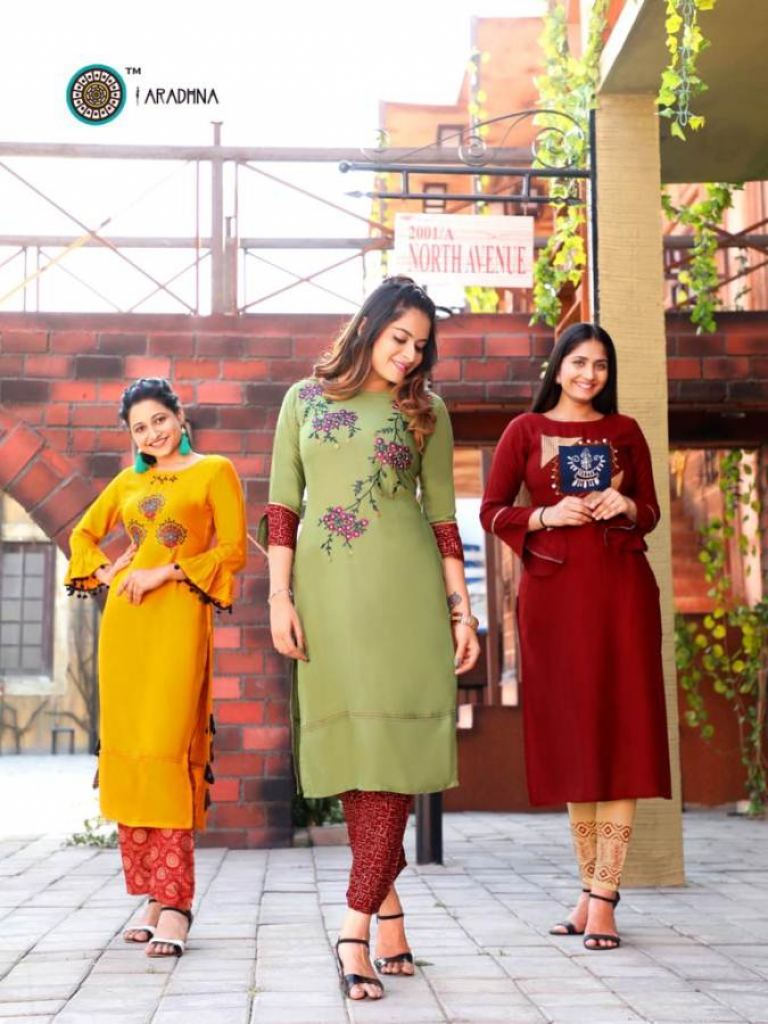 Aradhna Present Fashion Funda vol 1 Kurti With Bottom