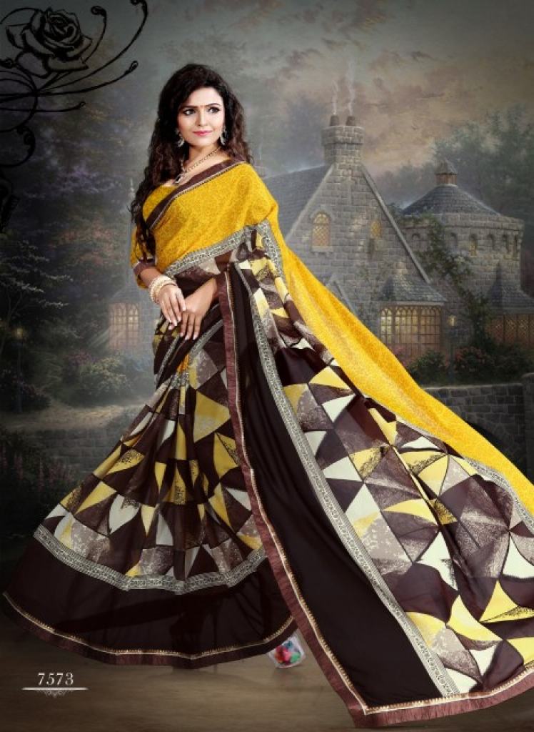 latest daily wear saree
