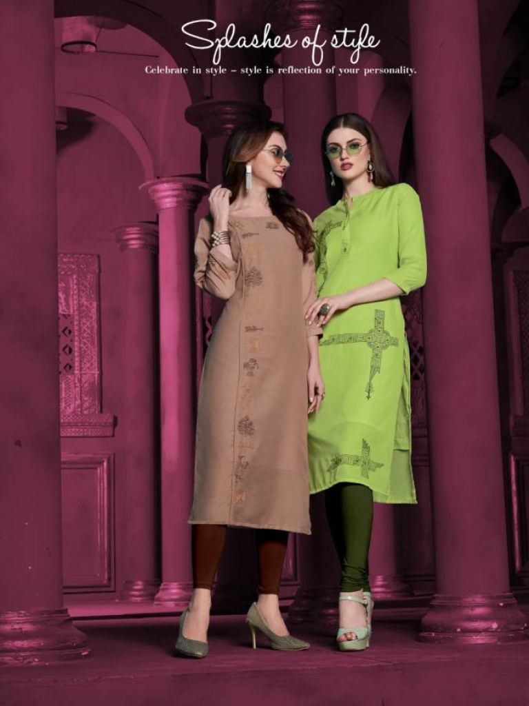 Banwery Present Fashion Grass Kurtis catalogue