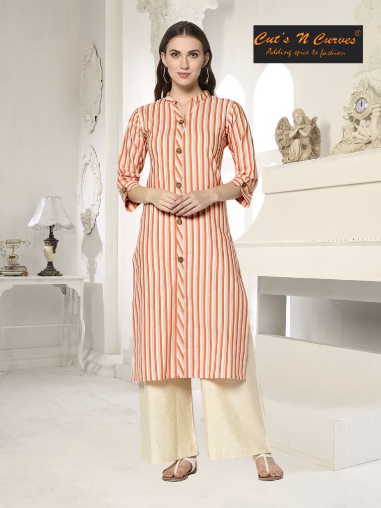 Art Riddh's Shri-lekha Designer Cotton Handwork Kurti Catalog