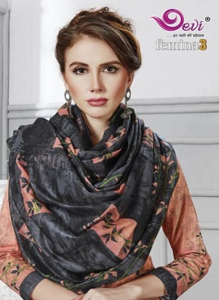 DEVI FEMINA 3 CLASSY PRINTED PURE