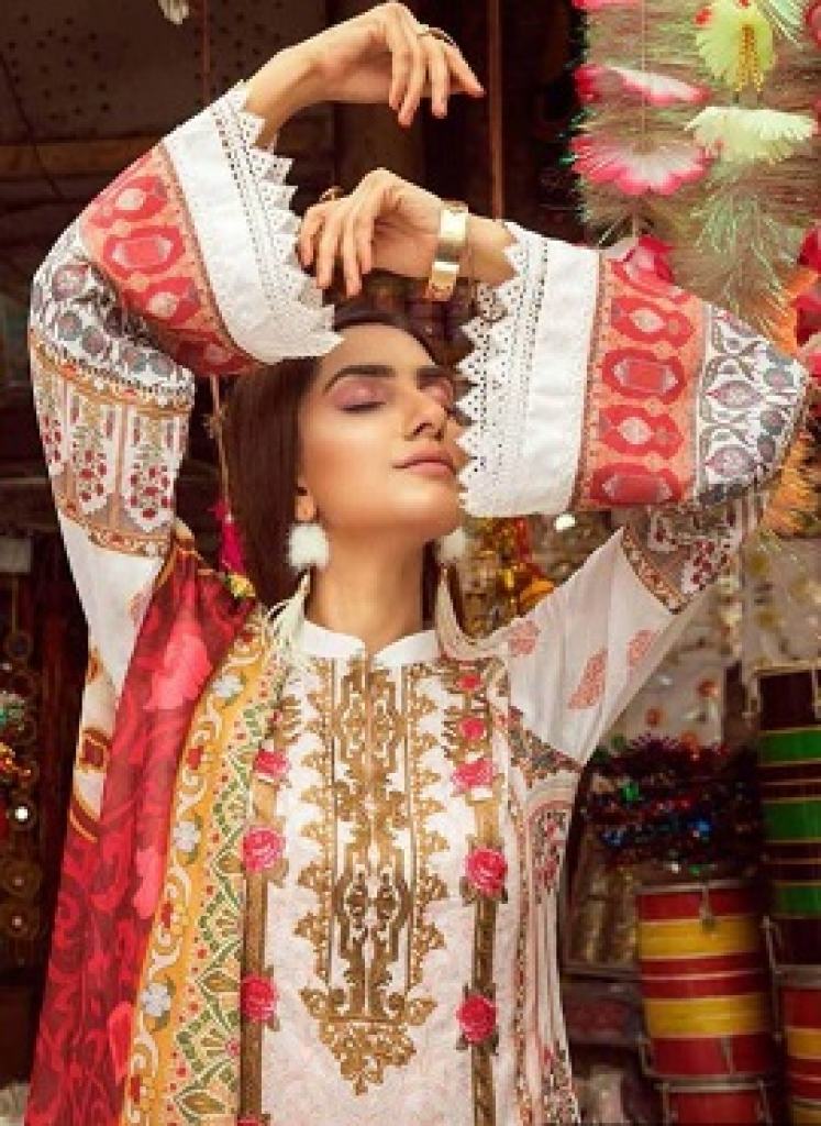 EMAAN ADEEL 1 LAWN COTTON PRINTED EXCLUSIVE COLLECTION OF 
