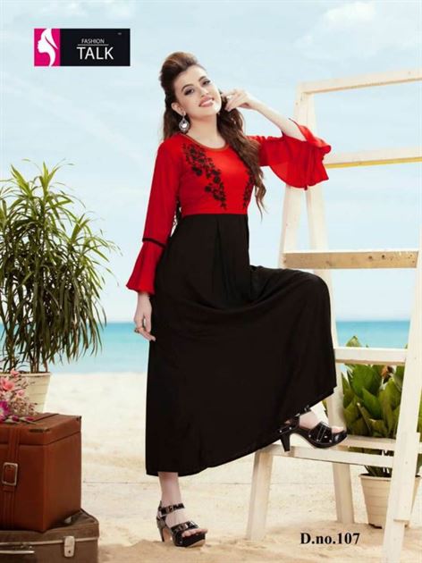 Swipee by Fashion Talk casual wear kurtis collection 