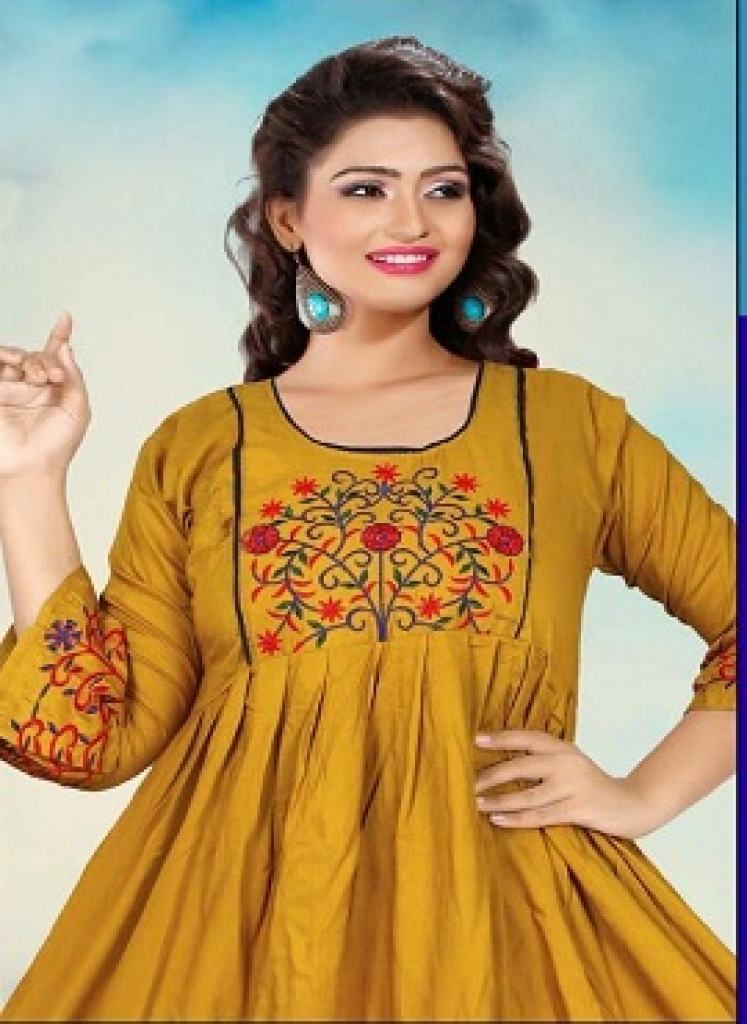 Honey Alexa  Rayon Kurti Collection