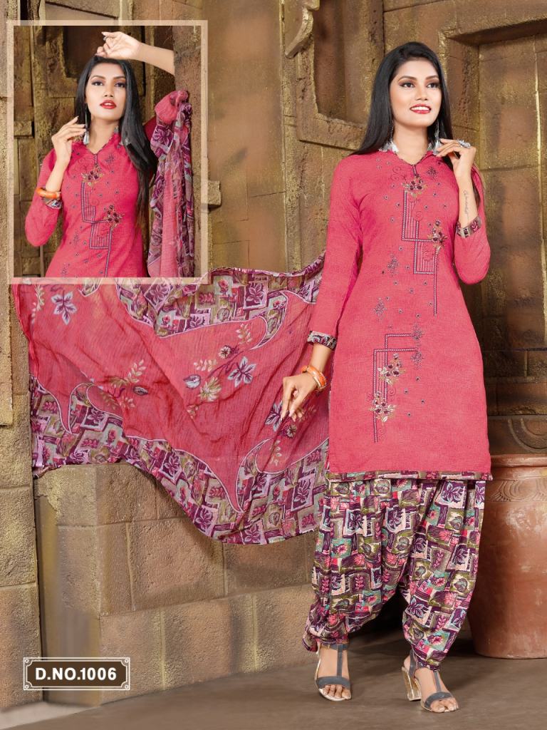 JIF BAHETI COTTON READY MADE PRINTED