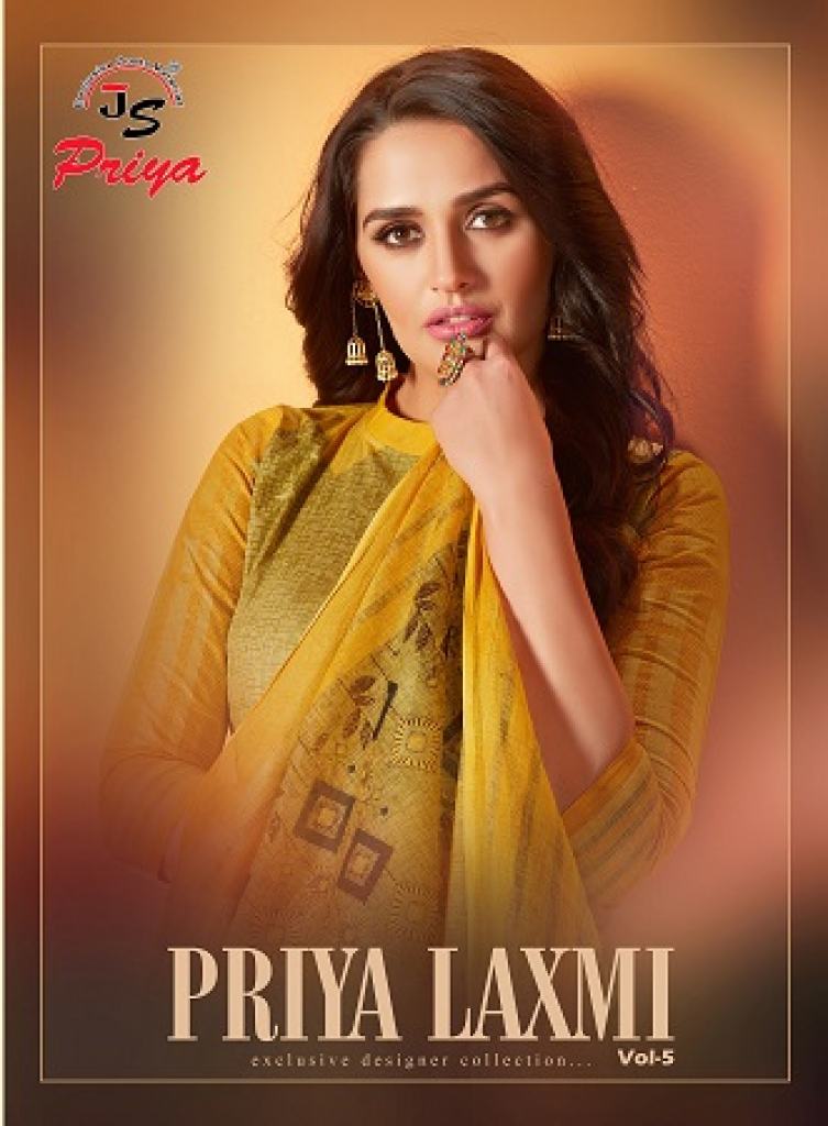 Js Priyalaxmi 5 Pure Cotton Printed Dress Material