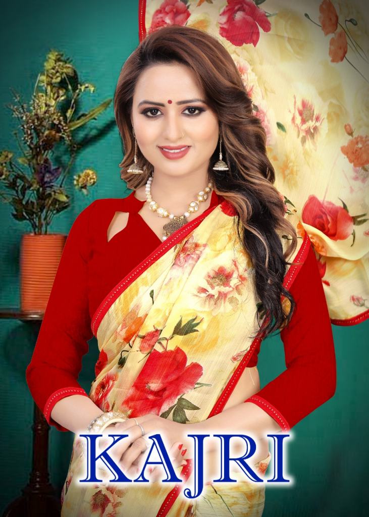 Kajri Casual wear Sarees Catalogue