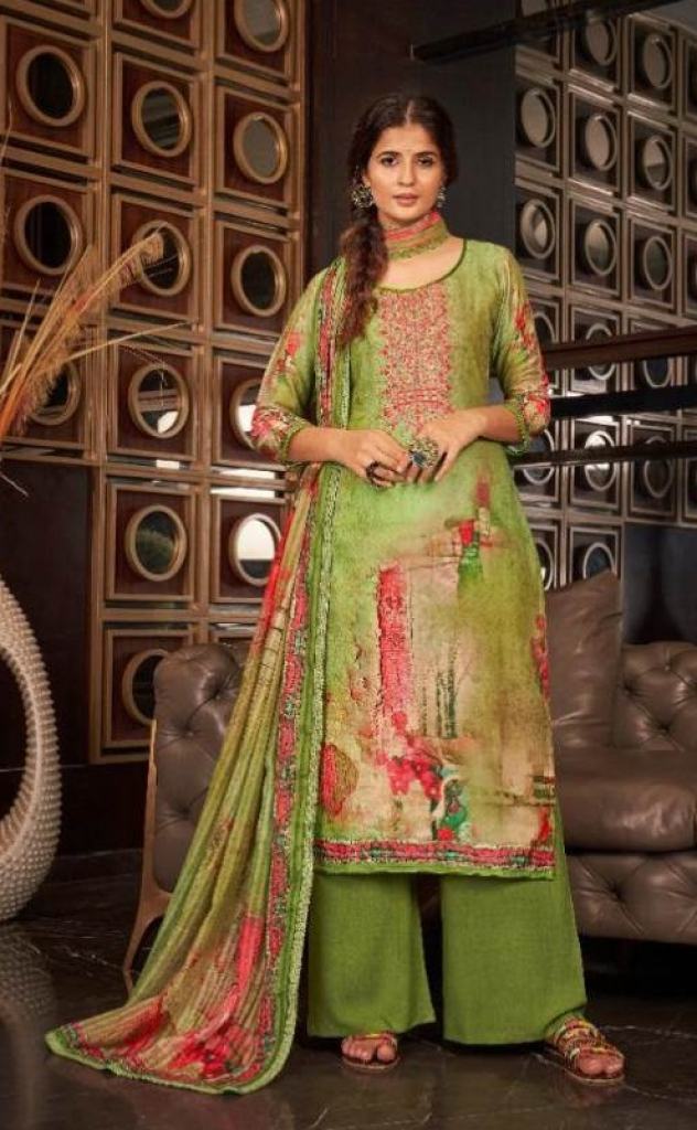 KALARANG LUPIN 2 JAM SILK DIGITAL PRINT & EMBROIDERED