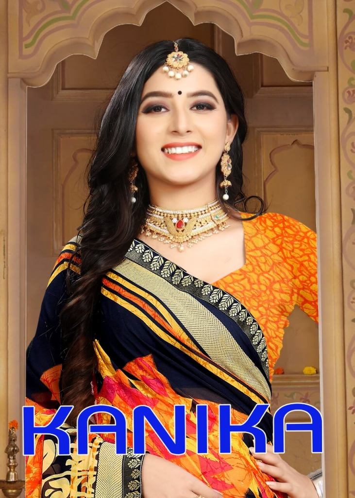 Kanika casual wear sarees collection