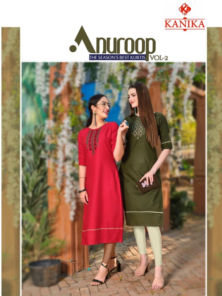 Kanika Present Anuroop vol 2 Kurtis